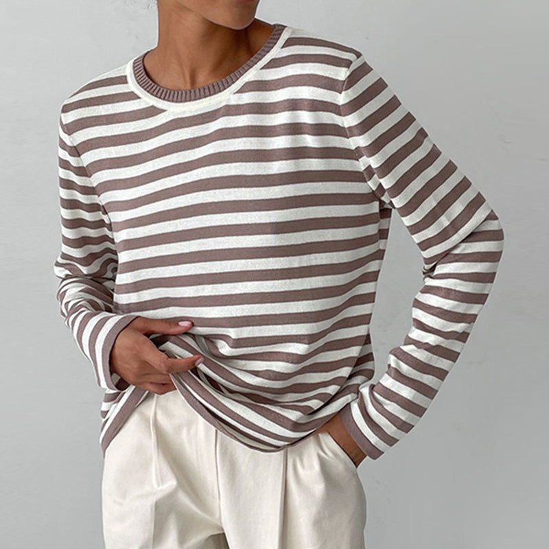 Grace™ - Camisa Rayada Elegante