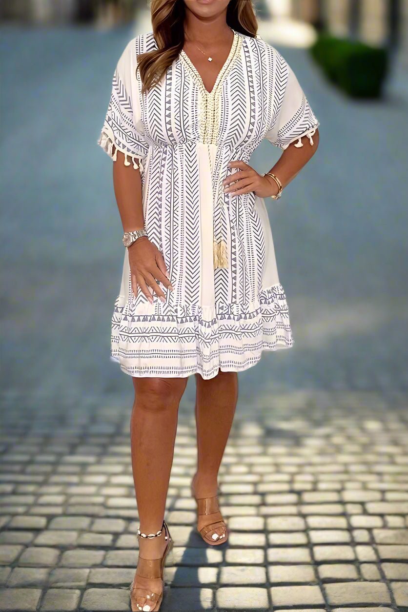 Magdalena | Vestido Impreso Chic