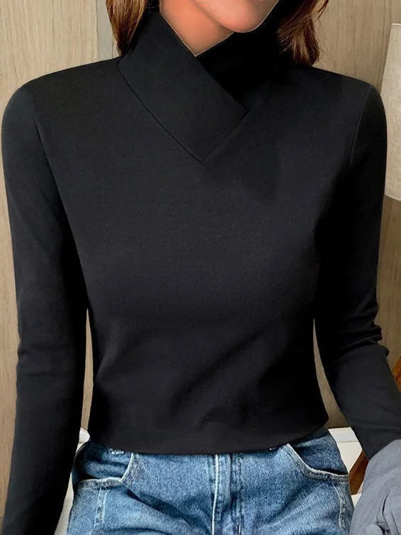 Harper™ - Elegante Suéter de Cuello Alto