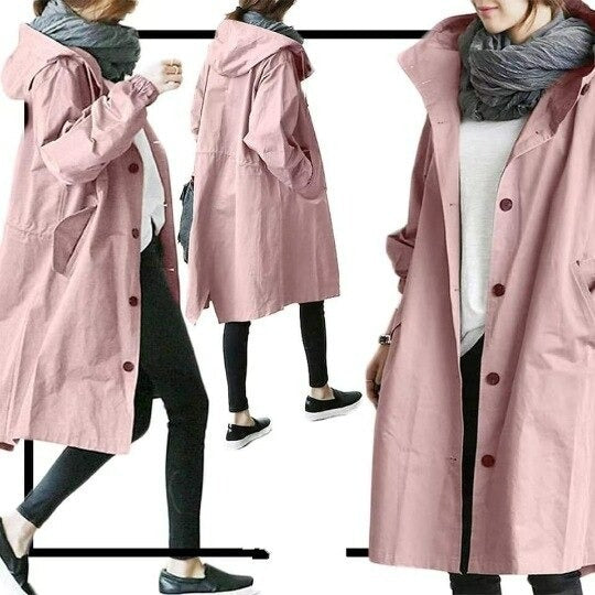 Aubrey™ – Elegante Trench Impermeable