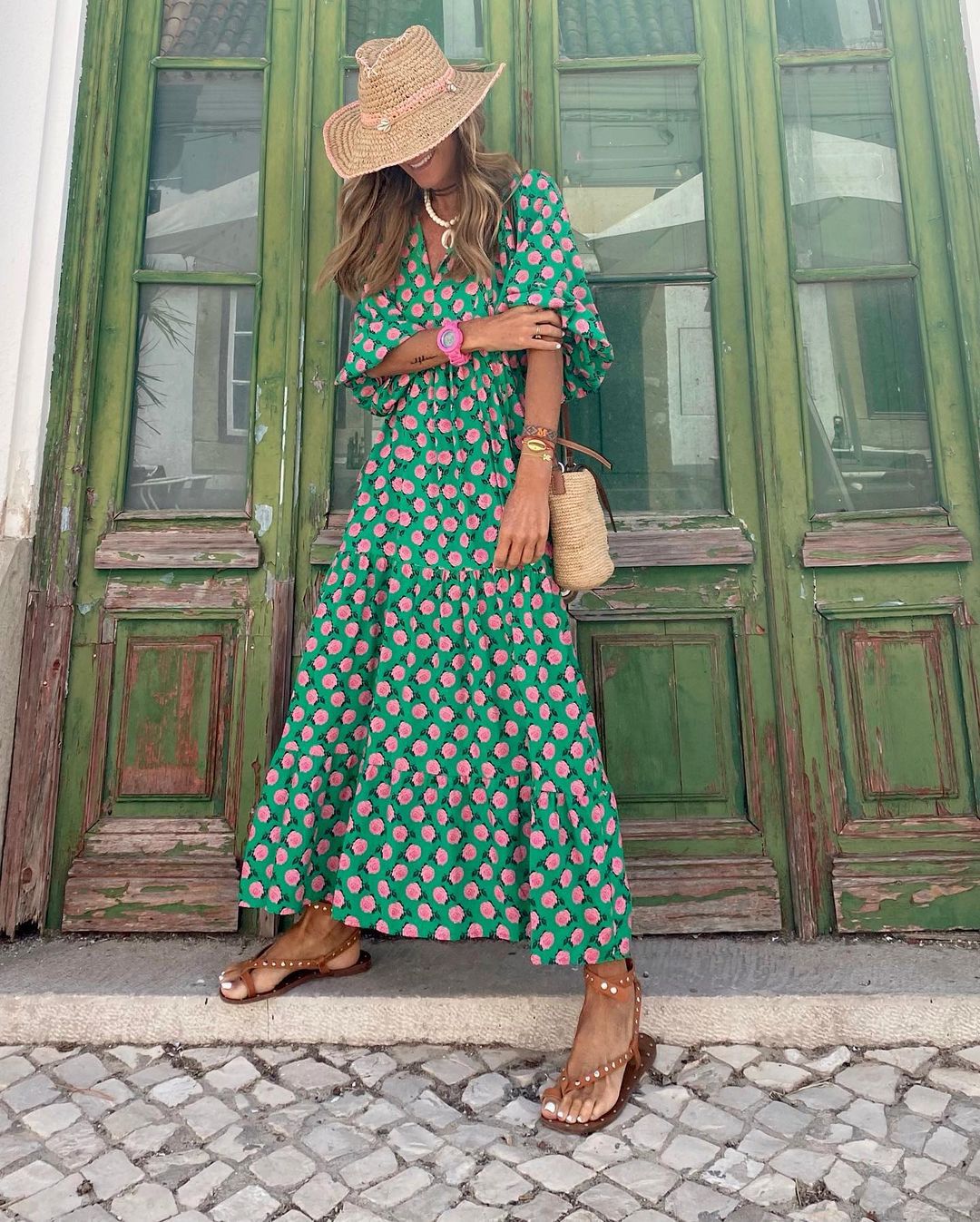 Iwa | Vestido largo Bohemio