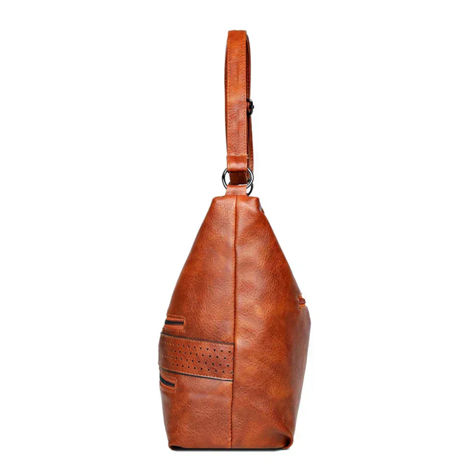 Ellie™ Double Charm | Bolso de Hombro Multi Bolsillos