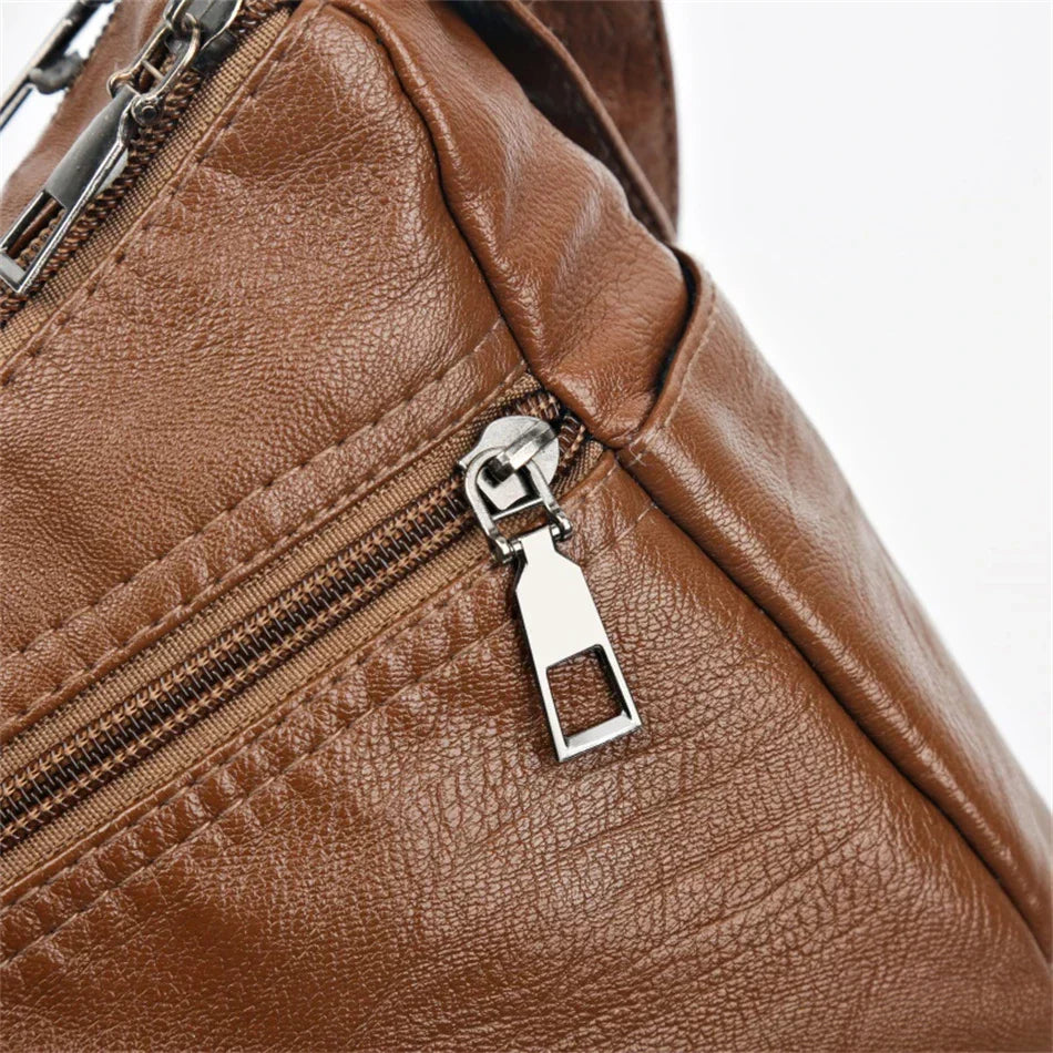 Olivia™ Vintage Charm | Bolsa con Cremallera Suave