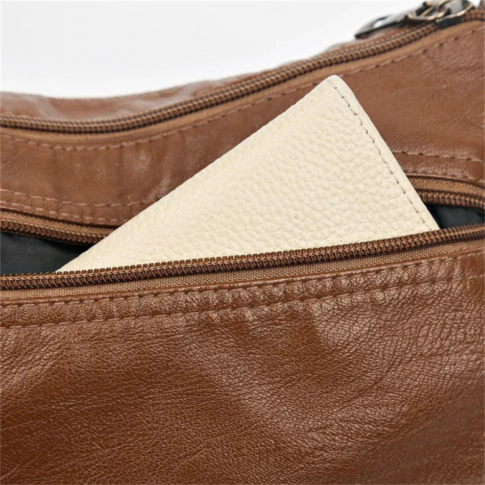 Olivia™ Vintage Charm | Bolsa con Cremallera Suave