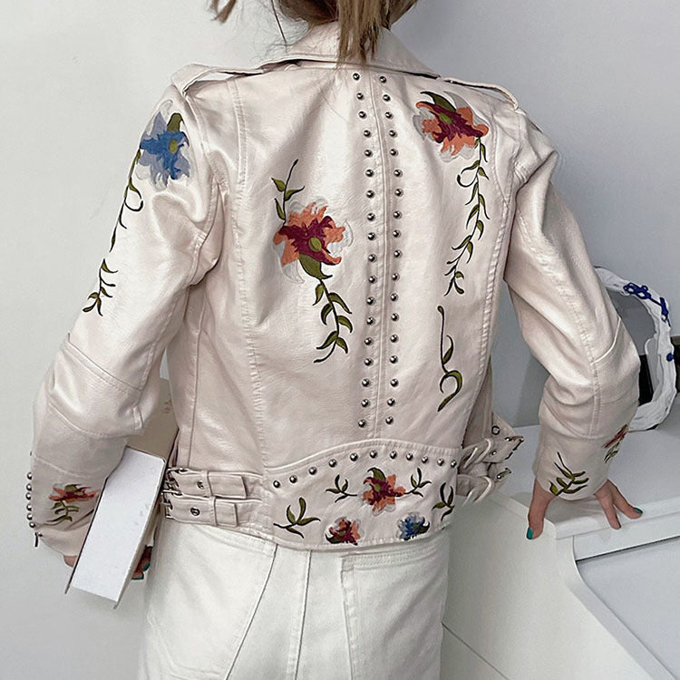 Lily™ - Chaqueta Floral Moderna con Detalles Hechos a Mano