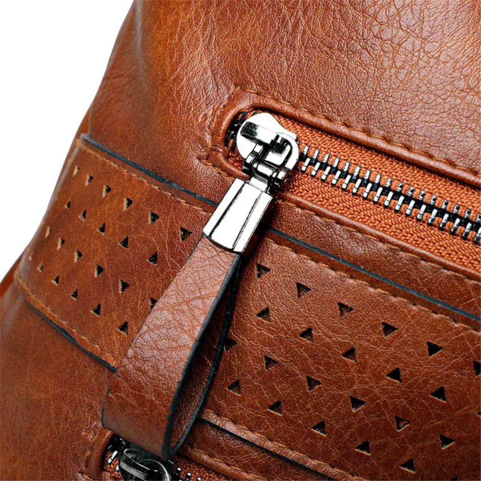 Ellie™ Double Charm | Bolso de Hombro Multi Bolsillos