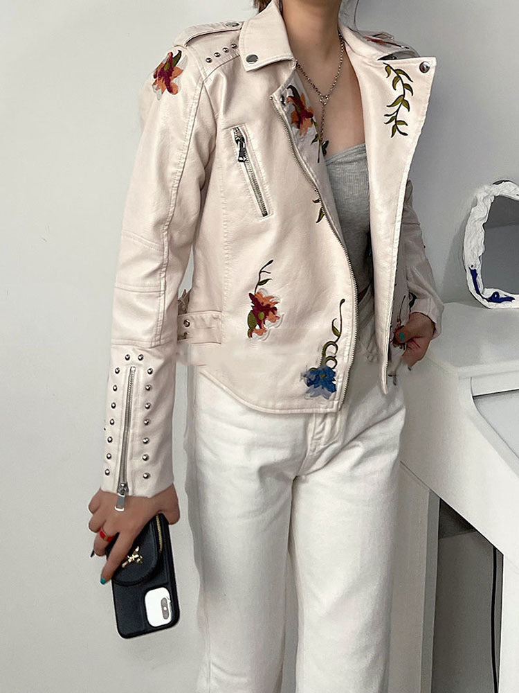 Lily™ - Chaqueta Floral Moderna con Detalles Hechos a Mano