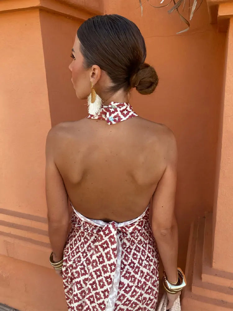 Mickay™ | Vestido Midi Chic para Mujeres con Diseño sin Mangas