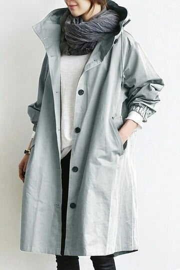 Aubrey™ – Elegante Trench Impermeable