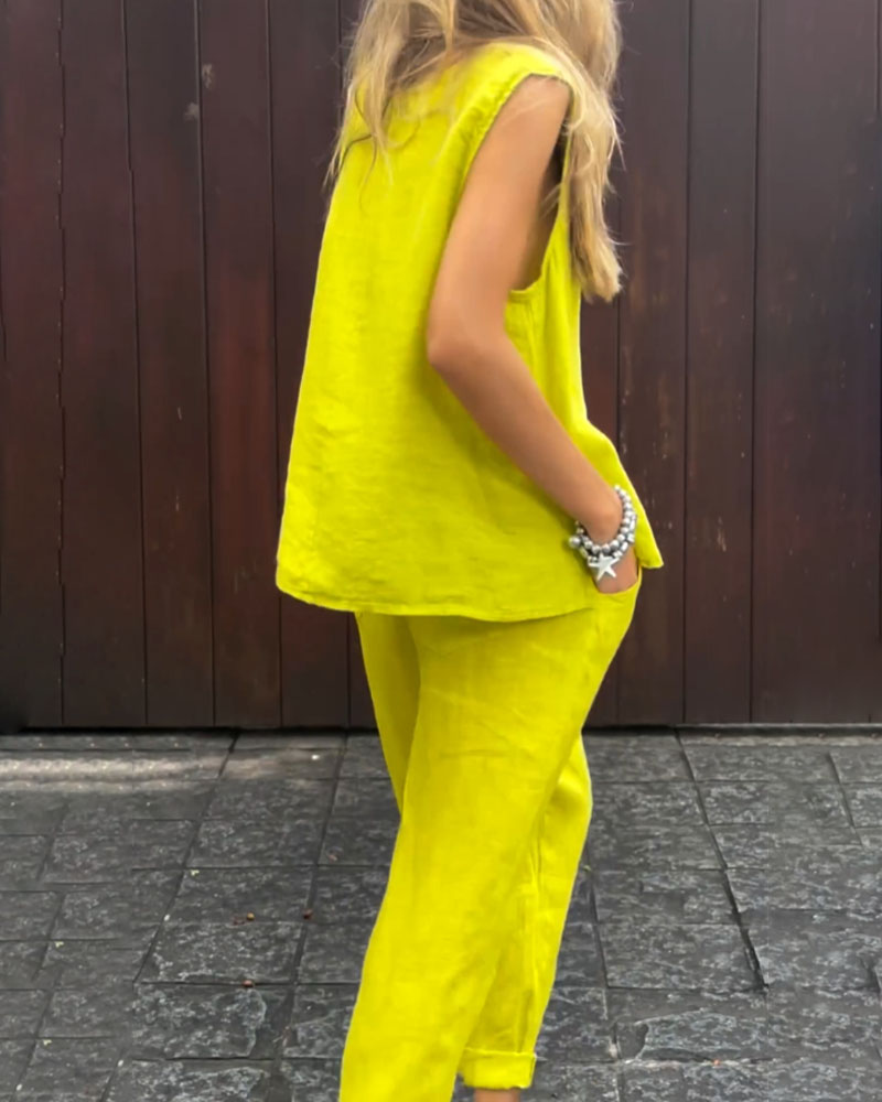 Callana | Conjunto Casual de Dos Piezas