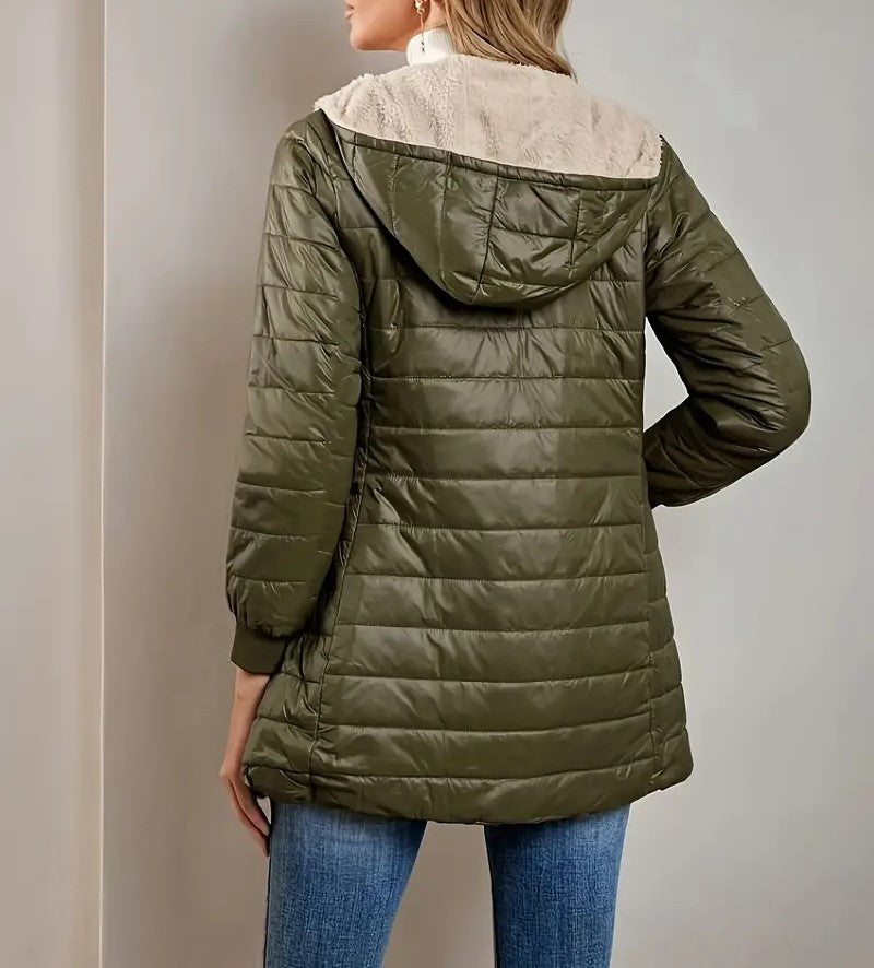 Alyssa™ - Chaqueta Térmica Larga Casual y Confortable