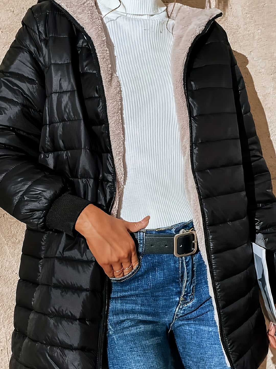 Alyssa™ - Chaqueta Térmica Larga Casual y Confortable