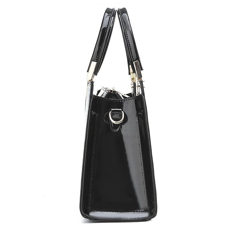 Brooklyn™ Shine | Bolsa de Lujo con Estampado de Cocodrilo