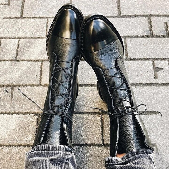 Andrea | Botas de Tacón de Lujo