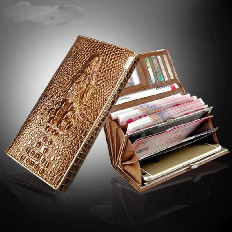 Madison™ Estilo | Elegante Cartera RFID con Relieve