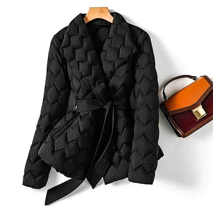 Avery™ - Elegante Abrigo Acolchado de Plumas