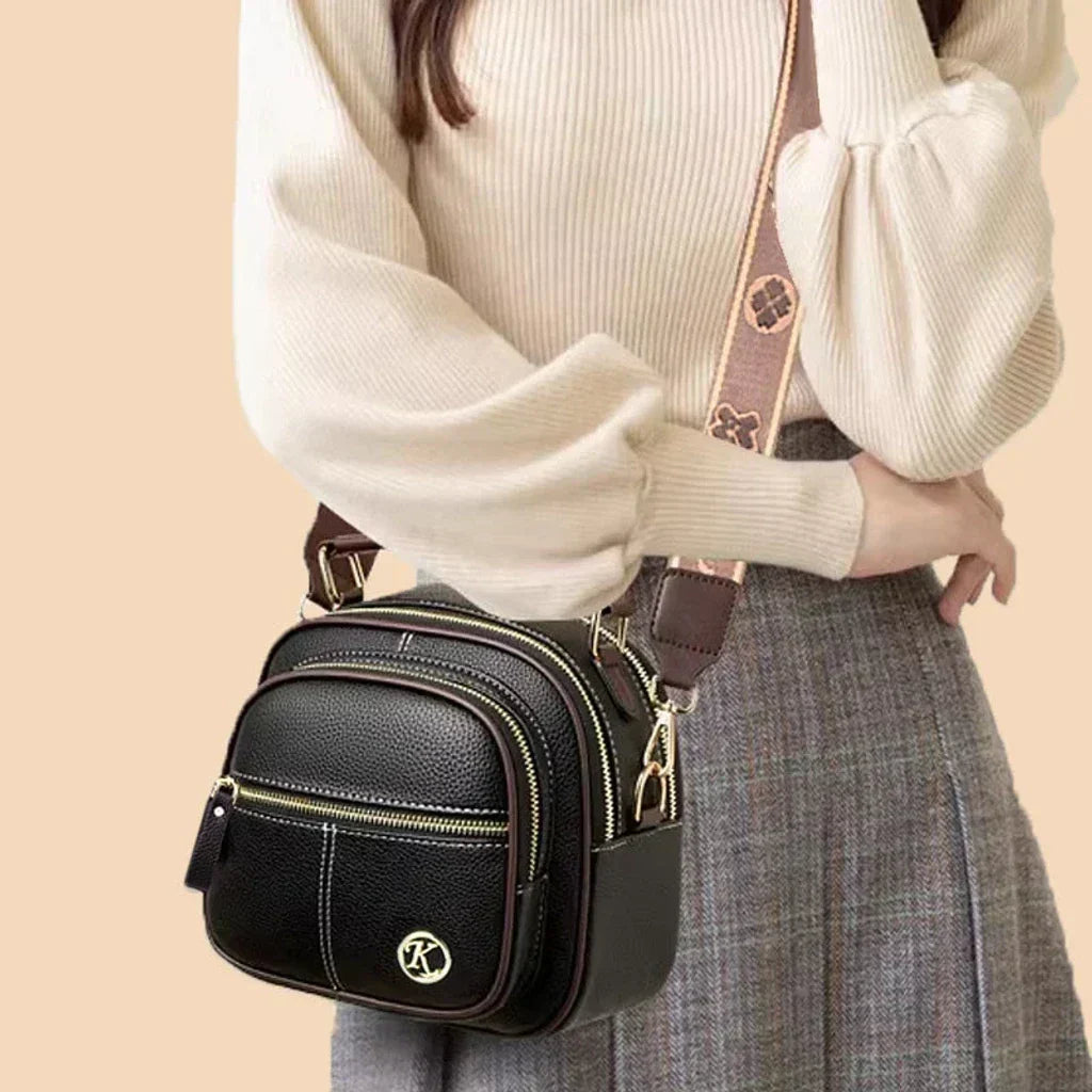 Layla™ Sofisticación Atemporal | Bolsa Elegante con Bandolera