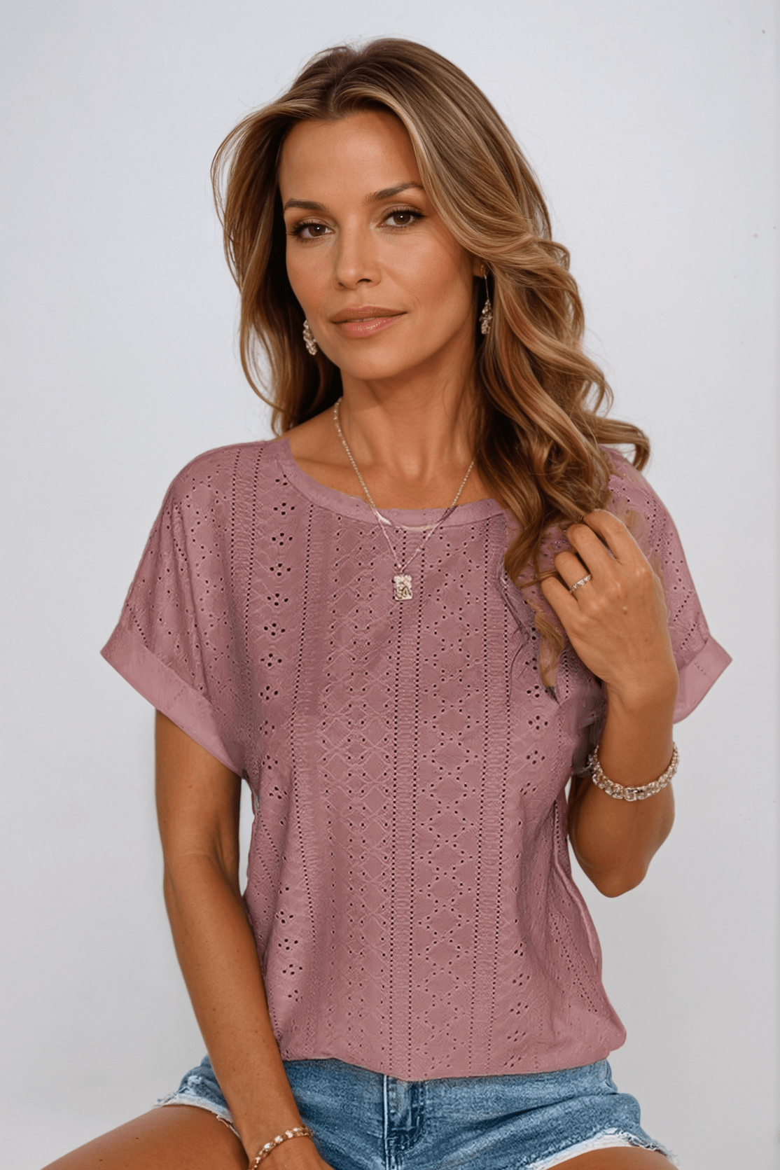 Liamo | Top con Ojetes Oceanview