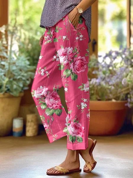 Lilah | Pantalones Casual Florales
