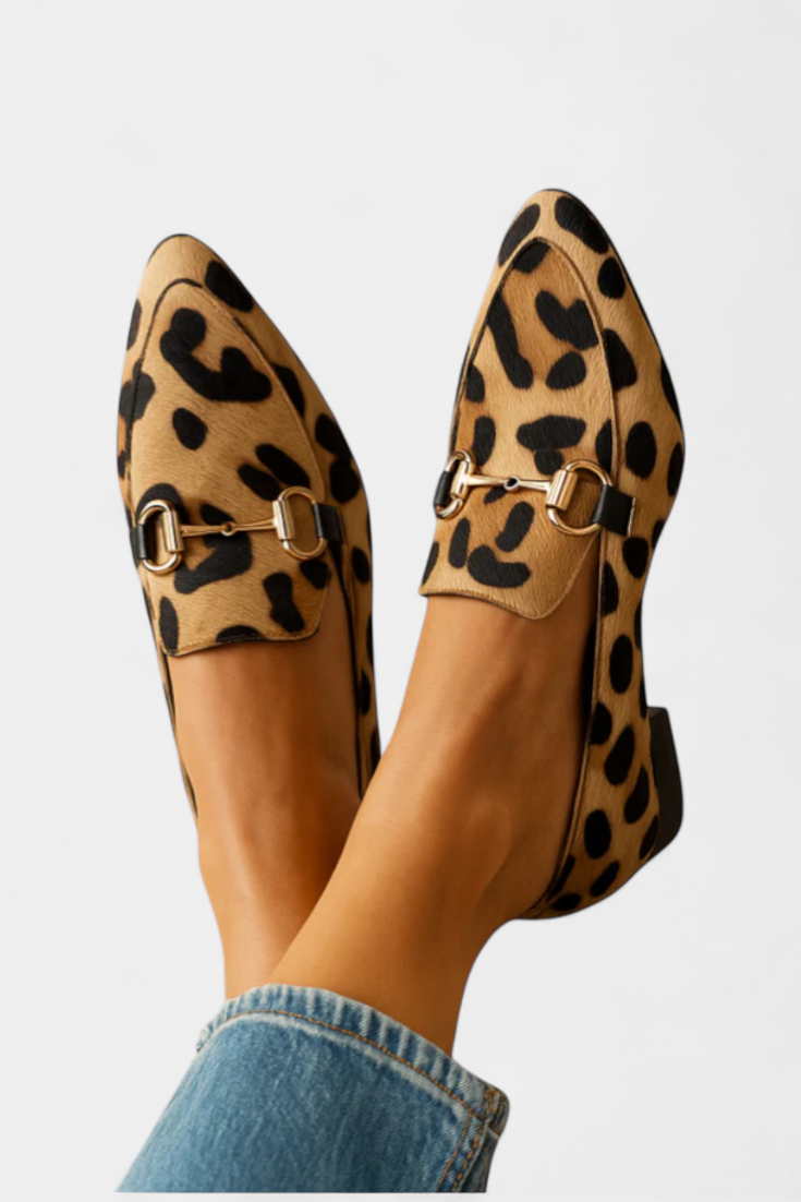 Mocasín Lillian con Hebilla Metálica