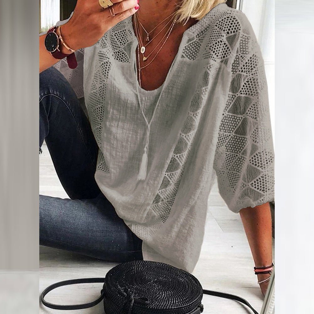 Harper | Blusa de Algodón Ligera