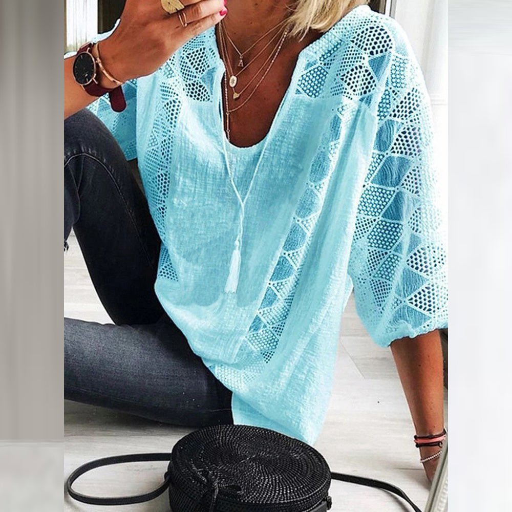 Harper | Blusa de Algodón Ligera