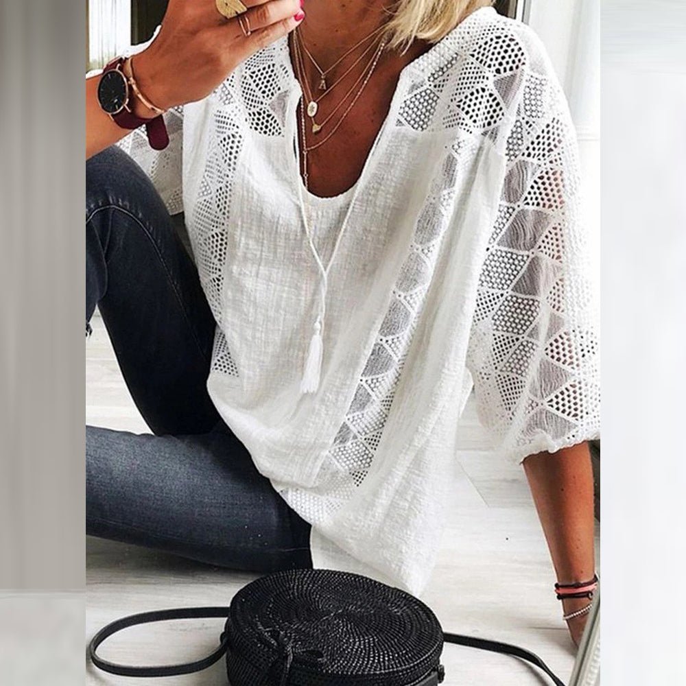 Harper | Blusa de Algodón Ligera