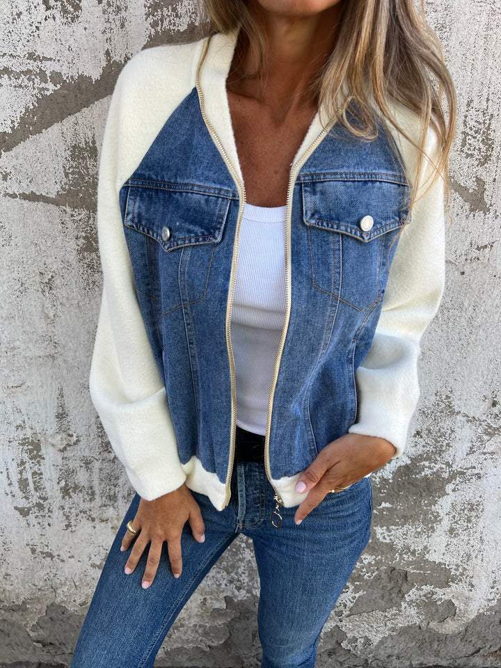 Zoe™ - Chaqueta de Jeans Elegante