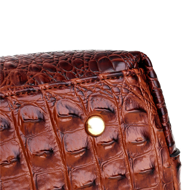 Ella™ Classic Croc | Bolsa Vintage Versátil