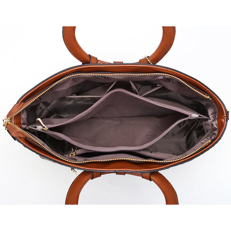 Ella™ Classic Croc | Bolsa Vintage Versátil