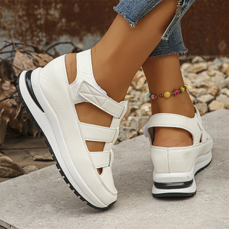 Isadora | Sandalias Sneaker de Punta Cerrada