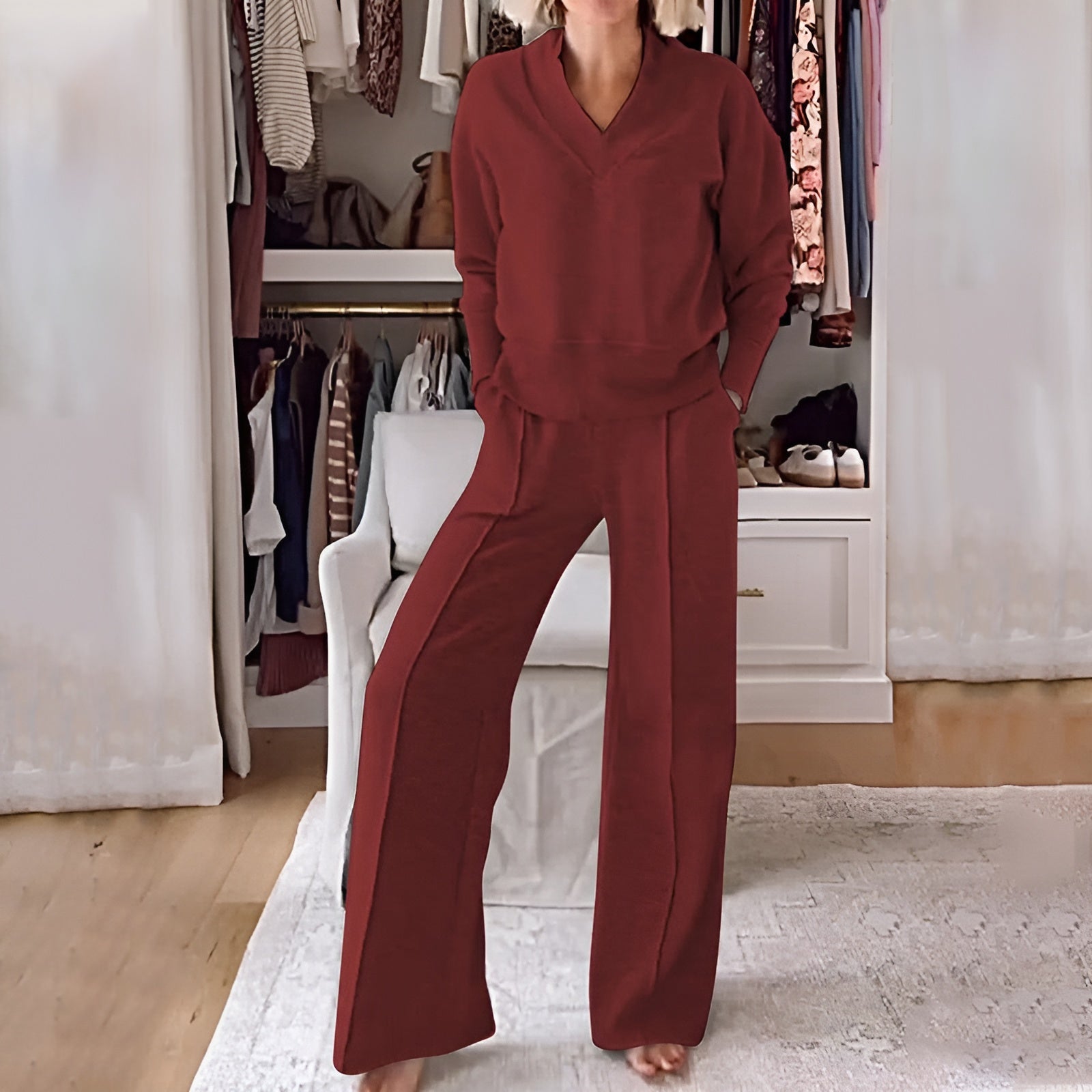 Amelia™ - Conjunto Cómodo de Dos Piezas