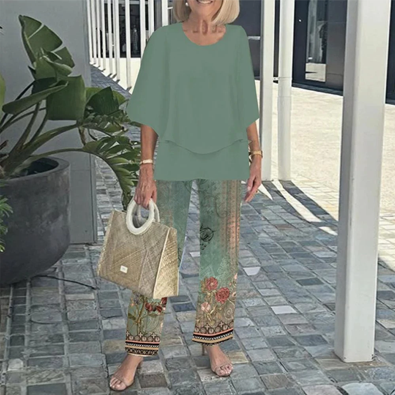 Megan | Conjunto de Lounge Estampado