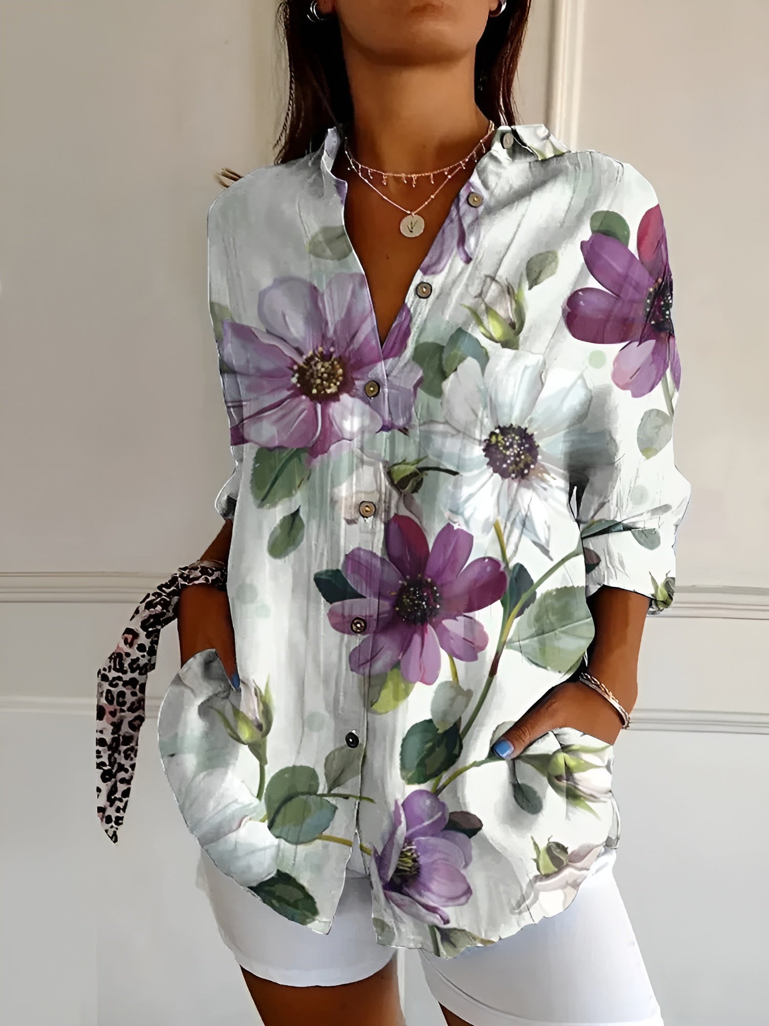 Maia | Blusa Estiva Floral