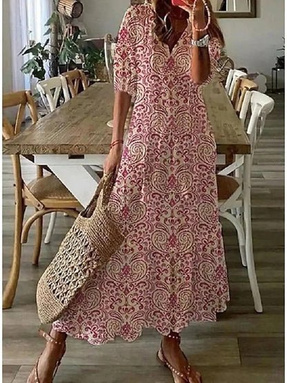 Luna | Vestido Boho Sin Esfuerzo con Ajuste Halagador