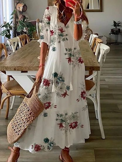Luna | Vestido Boho Sin Esfuerzo con Ajuste Halagador